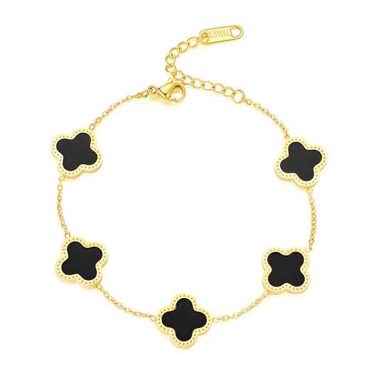 Flower bracelet (4 petals)