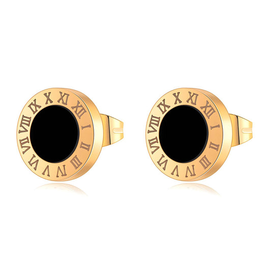 18K gold plated Stainless steel earrings