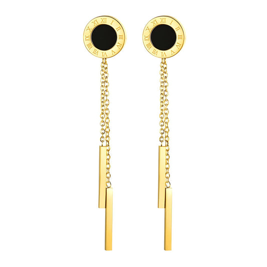 18K gold plated Stainless steel earrings