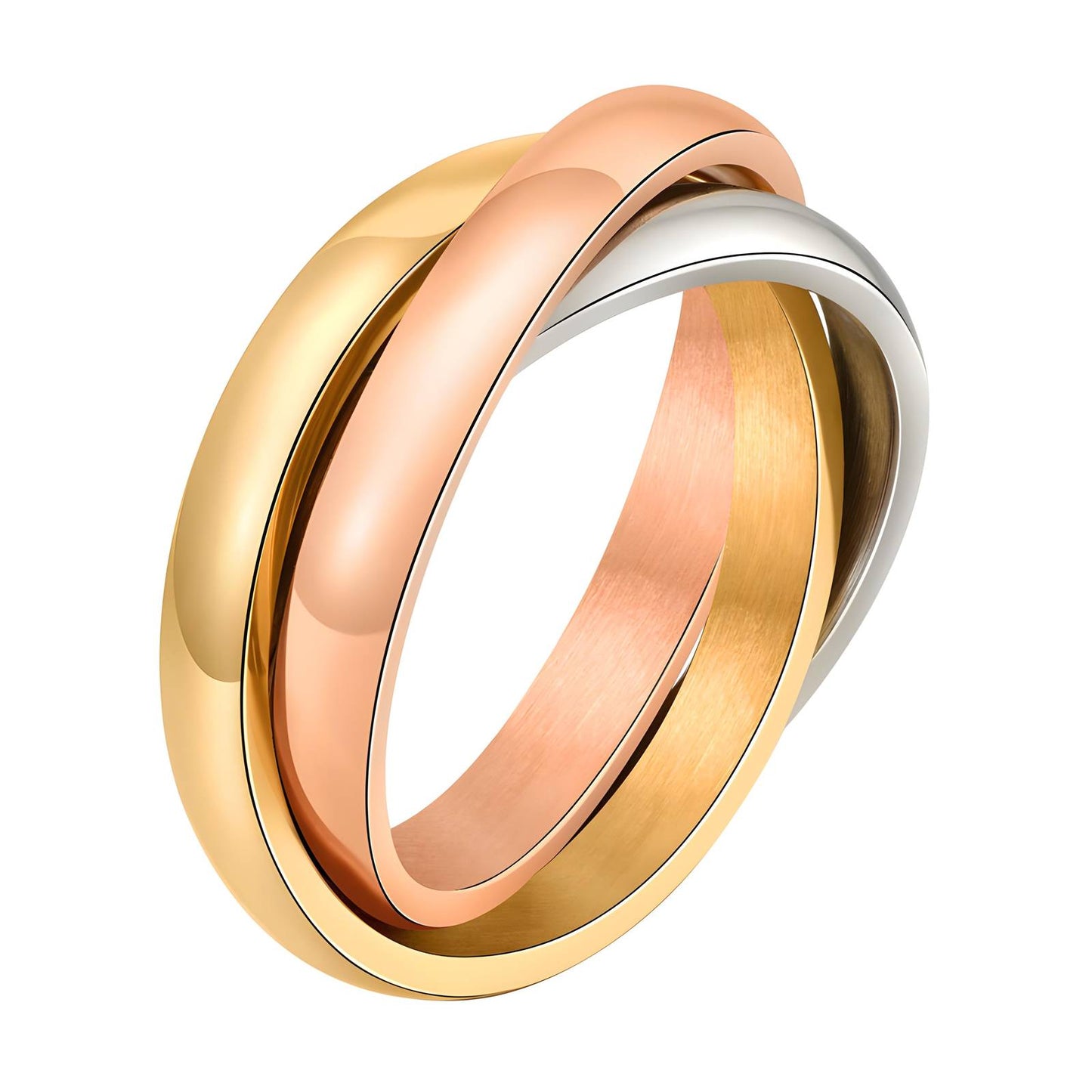 18K gold plated Stainless steel finger ring