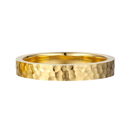 18K gold plated Stainless steel finger ring